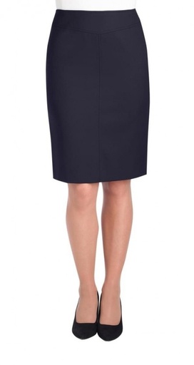 [UNI4997] Ladies Juliet Straight Skirt - Navy