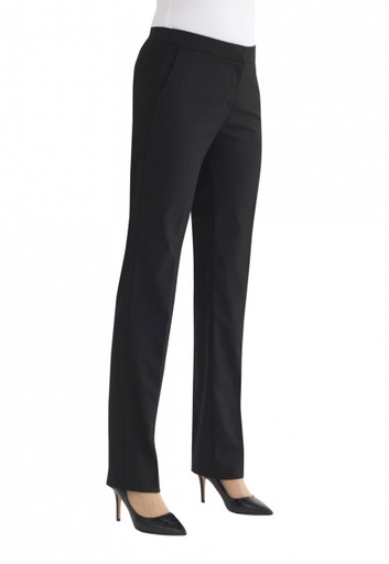 [UNI17700] Ladies Reims Straight Leg Trouser - Black